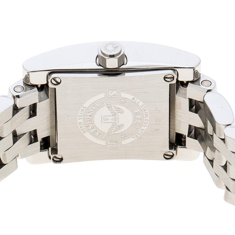 Longines White Stainless Steel Dolce Vita L5.161.4 Women's Wristwatch 16 mm 2