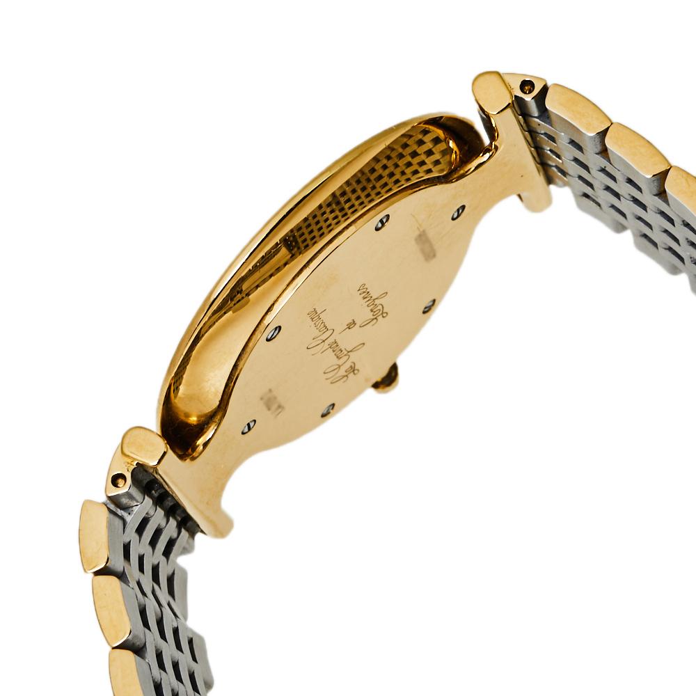 Longines White Two-Tone Stainless Steel La Grande De Men's Wristwatch 33 mm 4