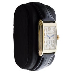 Longines Yellow Gold Filled Art Deco Watch