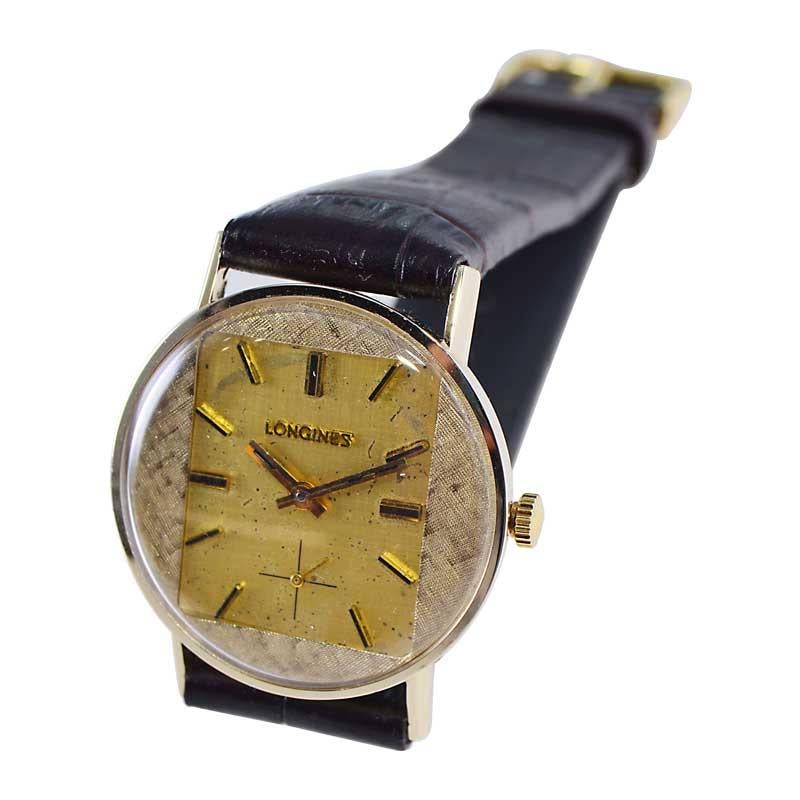 Women's or Men's Longines Yellow Gold Filled 