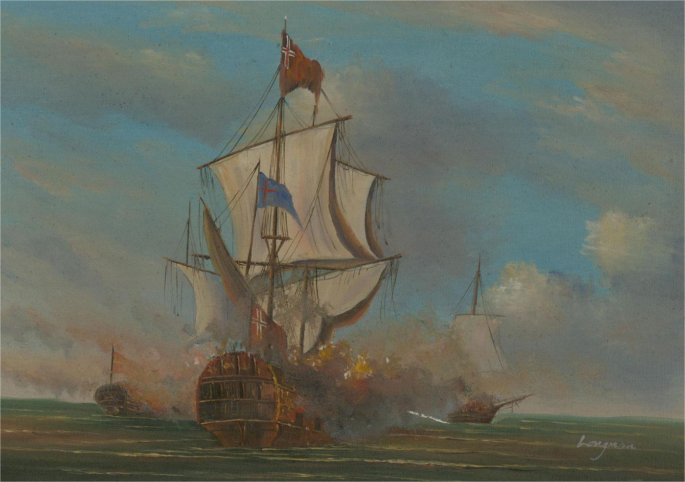 Longman - Petróleo contemporáneo, Buques de guerra en combate en venta 1