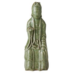 Longquan Celadon Figurine, Ming Dynasty (1368-1644)