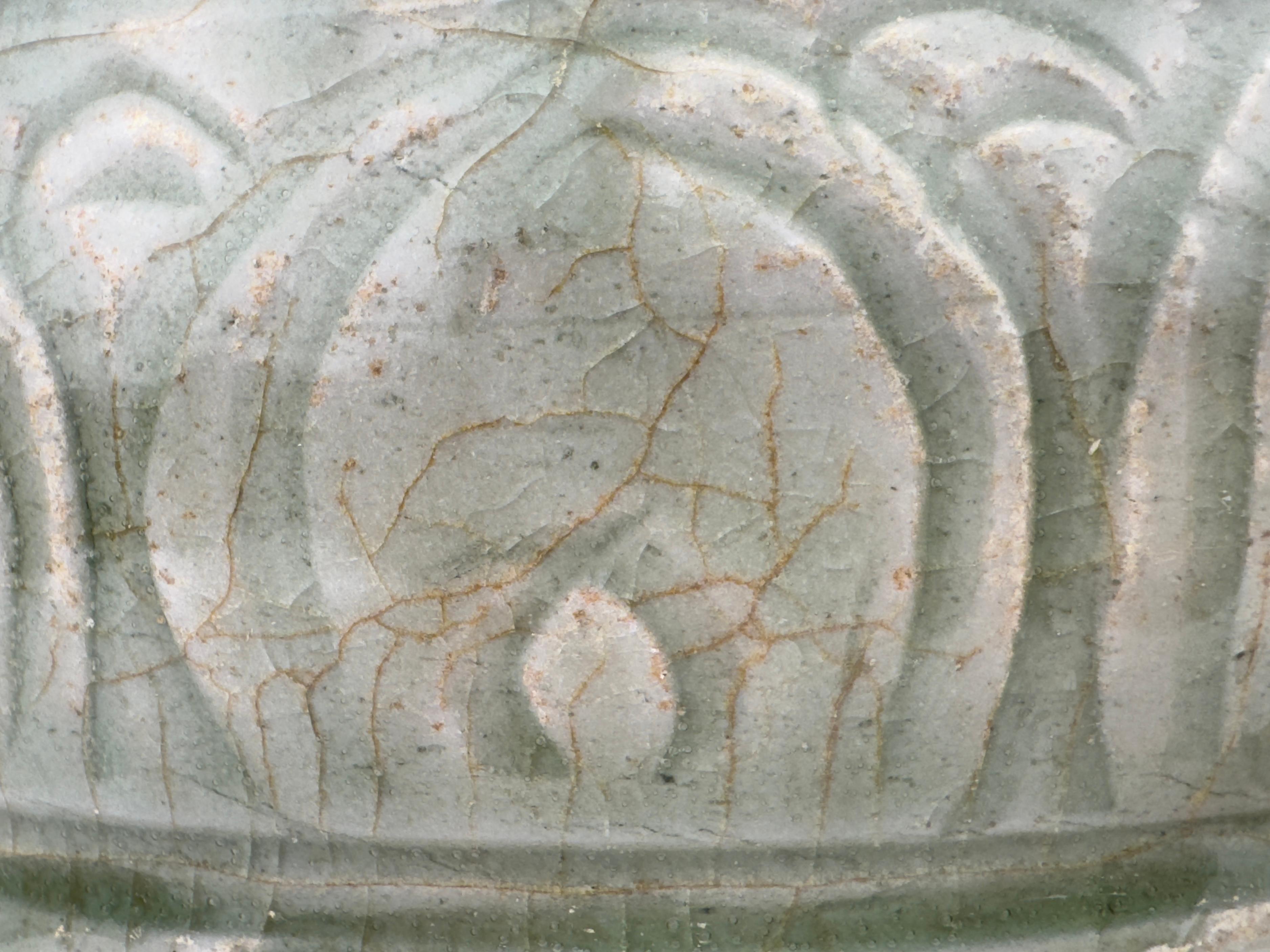 Longquan Celadon Five-Spouted Jar, Northern Song Dynasty (AD 960~1127) For Sale 8