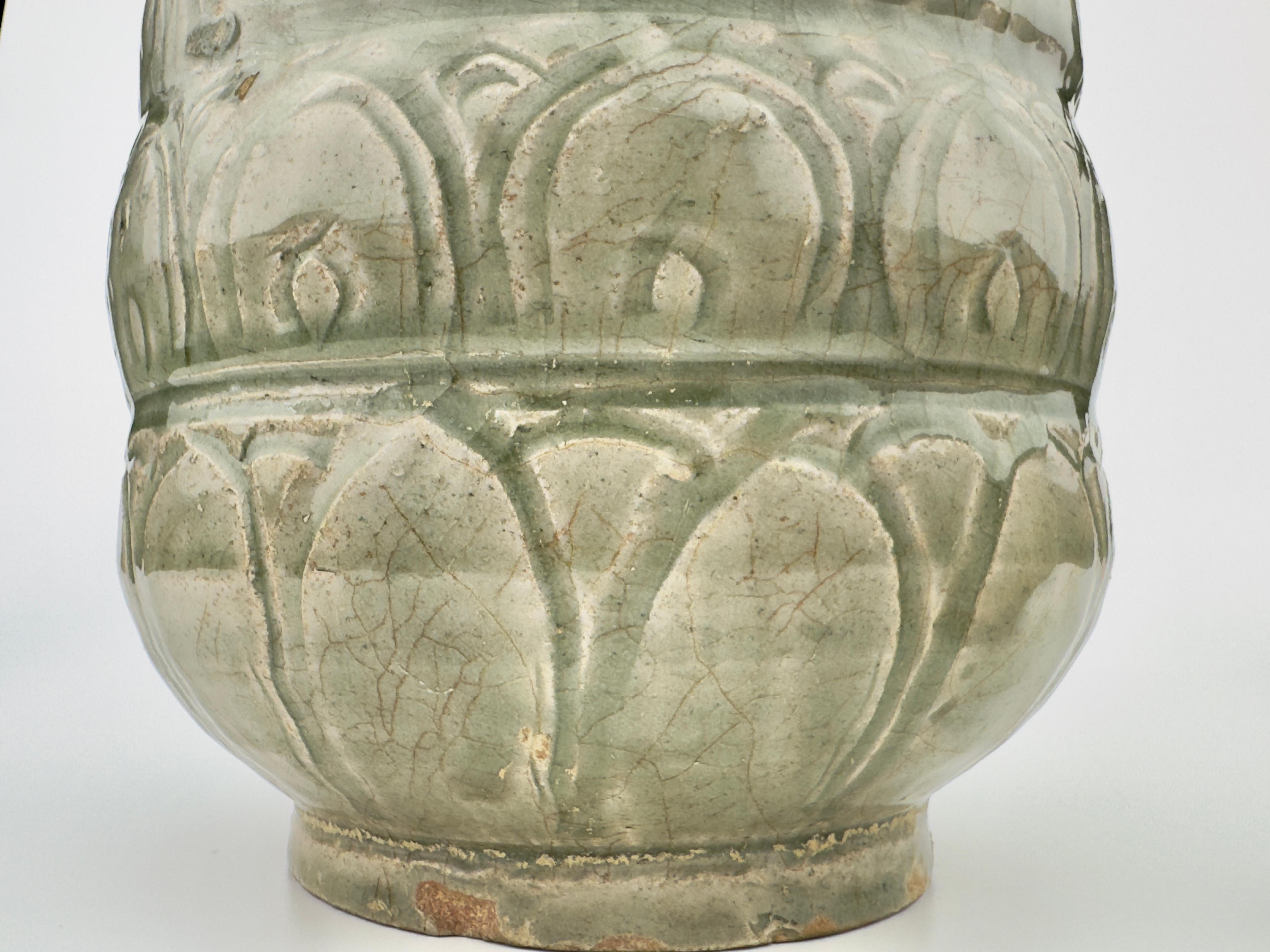 Longquan Celadon Five-Spouted Jar, Northern Song Dynasty (AD 960~1127) For Sale 10