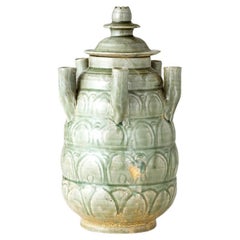 Longquan Celadon Five-Spouted Jar, Northern Song Dynasty (AD 960~1127)