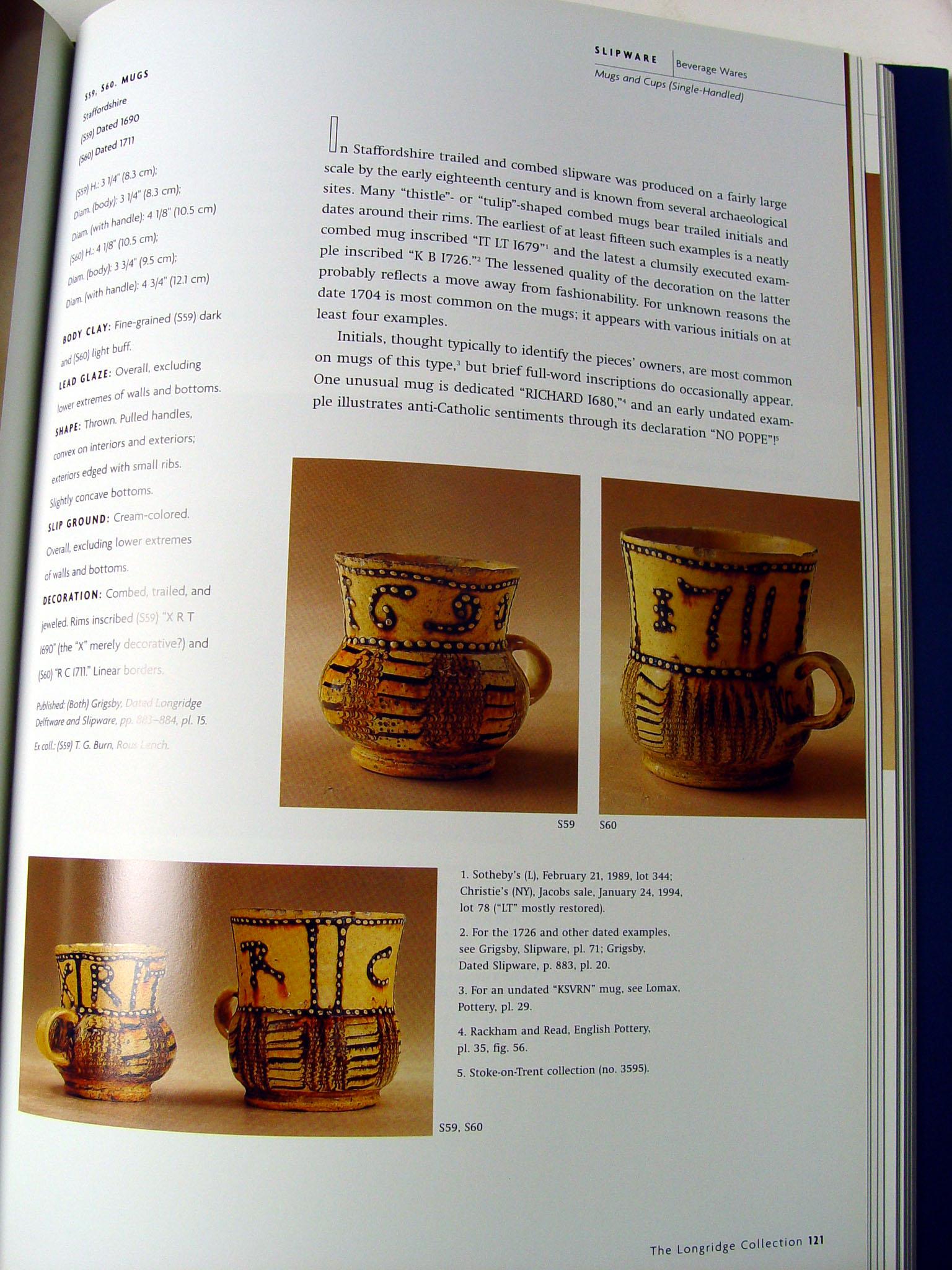 Longridge Collection of English Slipware and Delft Pottery In Good Condition In Seguin, TX
