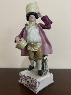 Figura de lechero de Longton Hall, hacia 1755