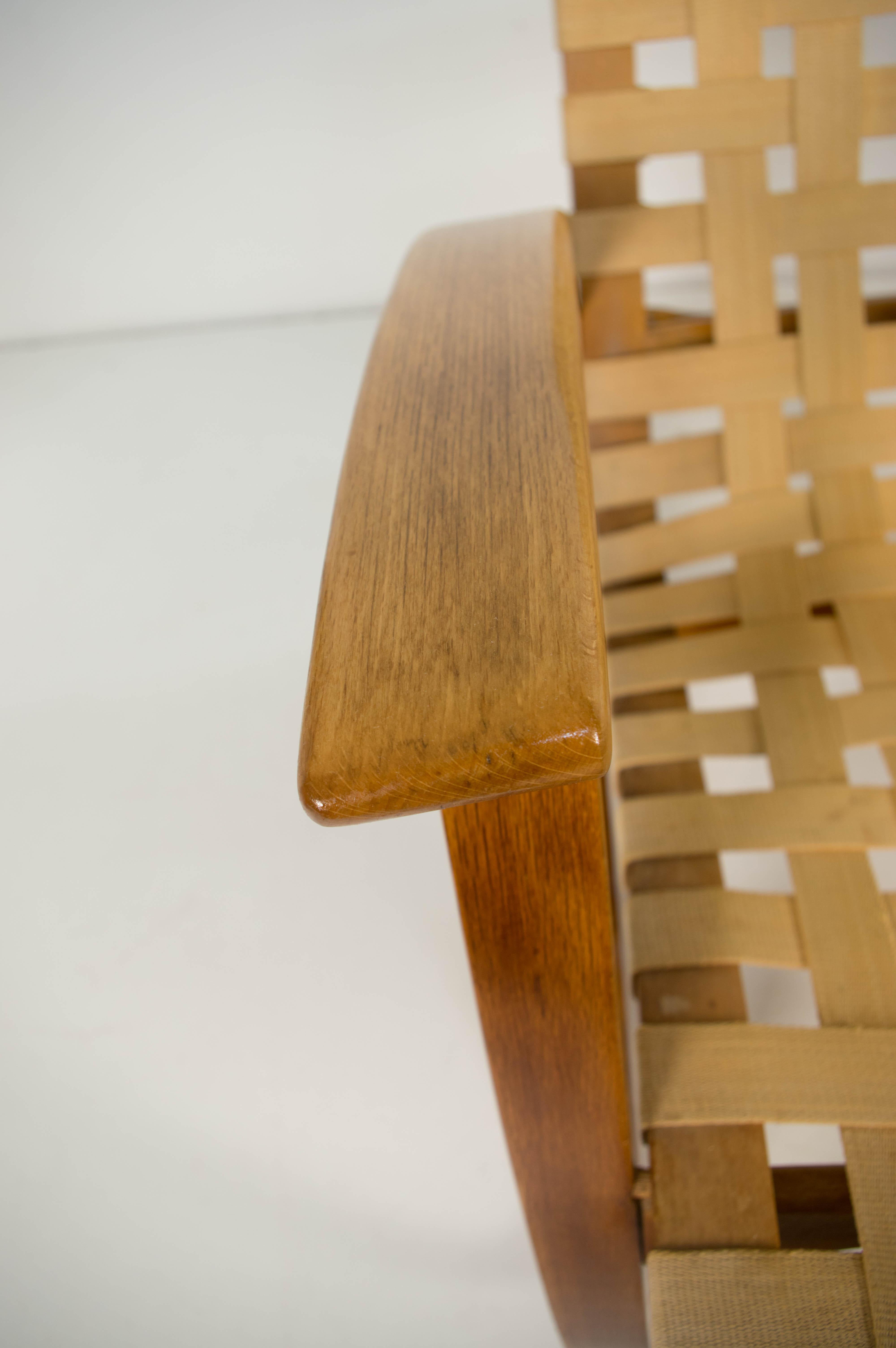 Longue Art Deco Armchair by Jan Vanek, 1930s 2