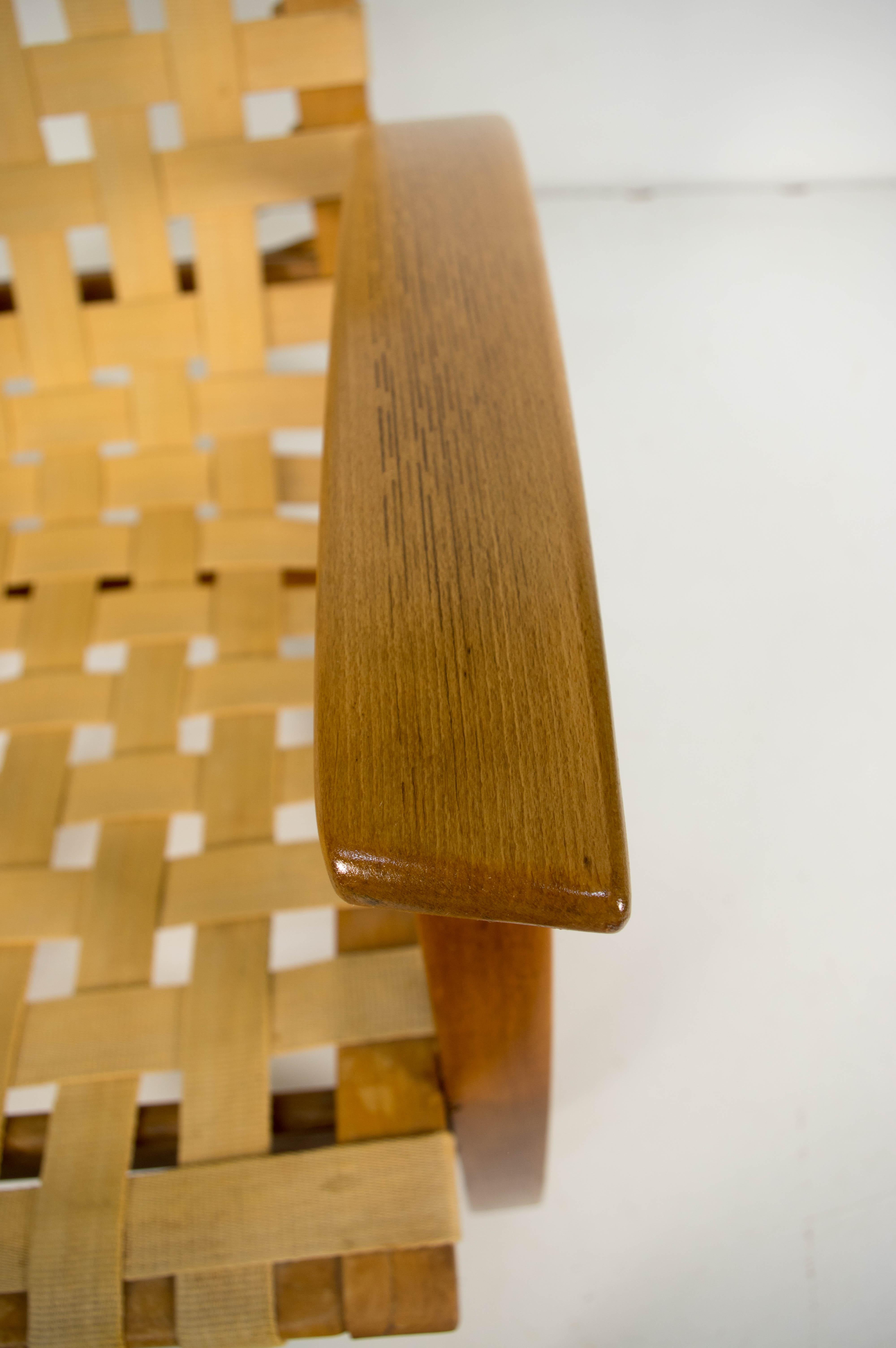 Longue Art Deco Armchair by Jan Vanek, 1930s 3