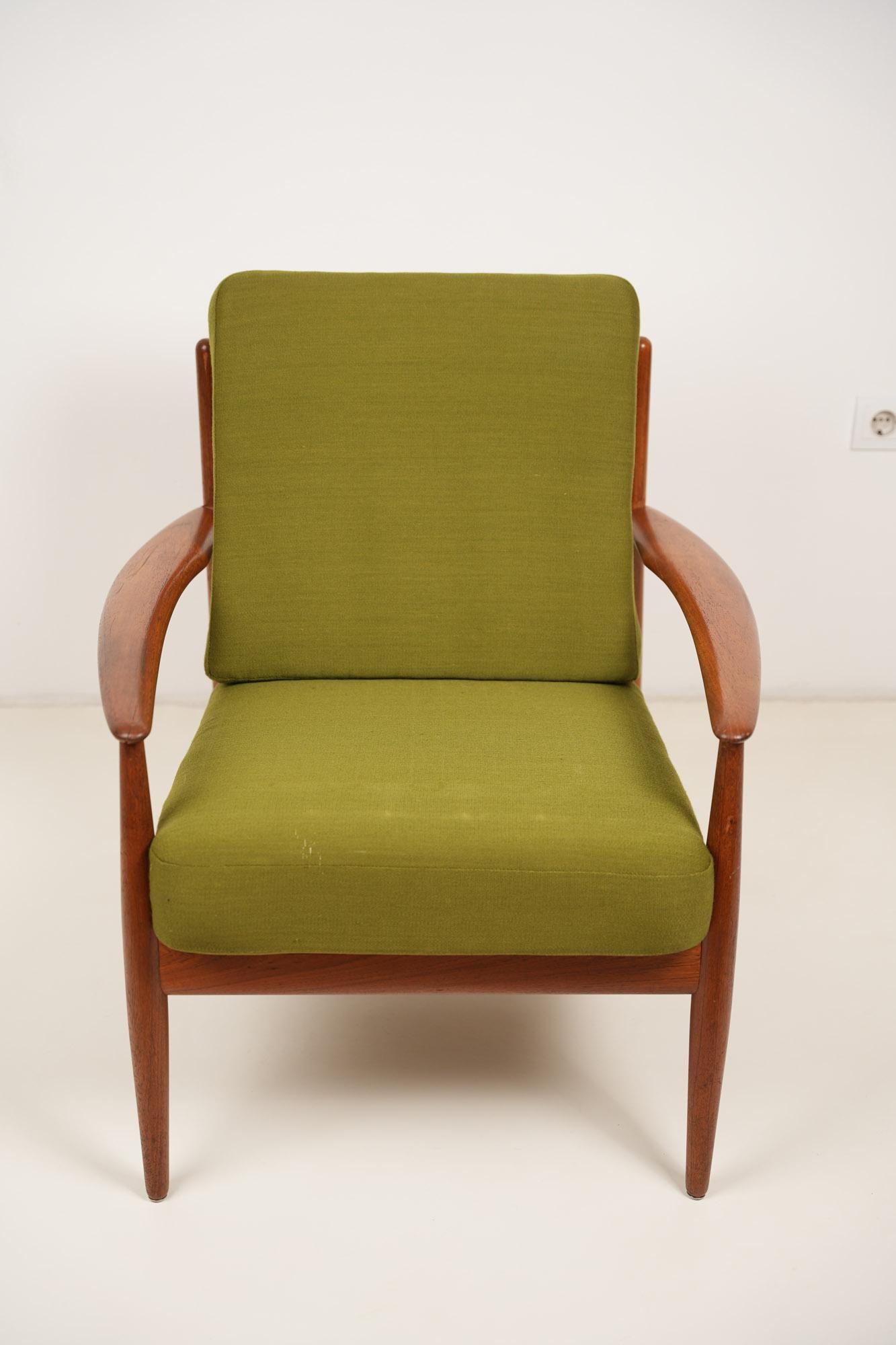 Grete Jalk Longue Chair Denmark for France and Son 1950