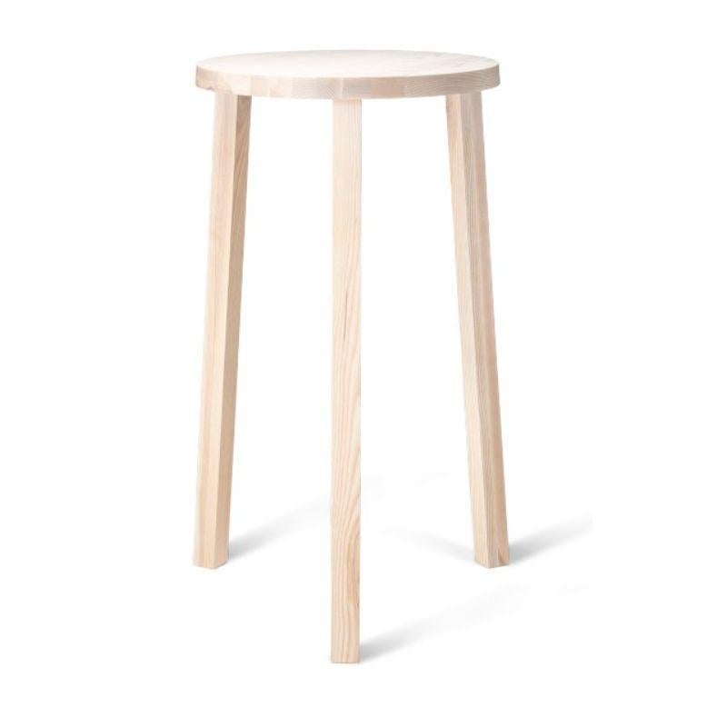 Lonna Bar Stool, Oak by Made By Choice In New Condition For Sale In Geneve, CH