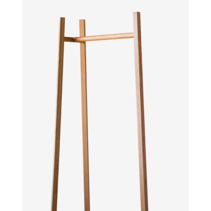 Lonna coat rack, medium by Made by Choice
Dimensions: 75 x 41 x 170 cm
Materials: Oak

Also Available: Custom Color, Small & Large

Lonna furniture series was originally introduced as part of a café and sauna interior at the historical island
