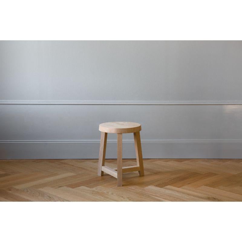 Contemporary Lonna Stool, Ash & Small by Made by Choice