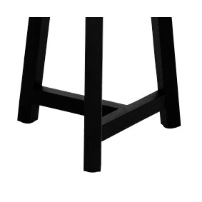 Finlandais Tabouret Lonna, noir et petit par Made by Choice en vente