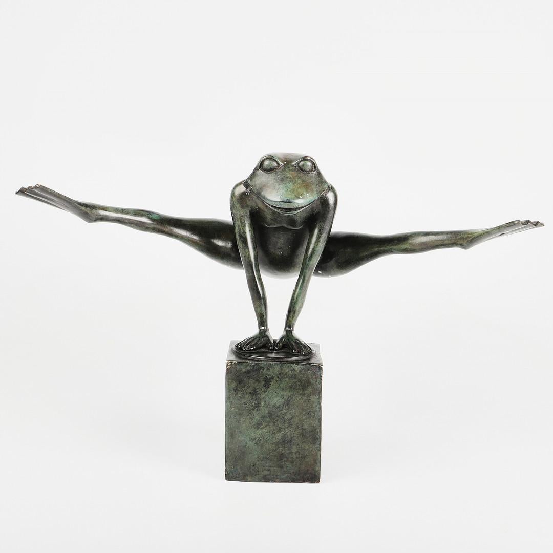 Cool bronze sculpture created by Victor and Lars Rundkvist art and design studio in Helsingborg Sweden.
