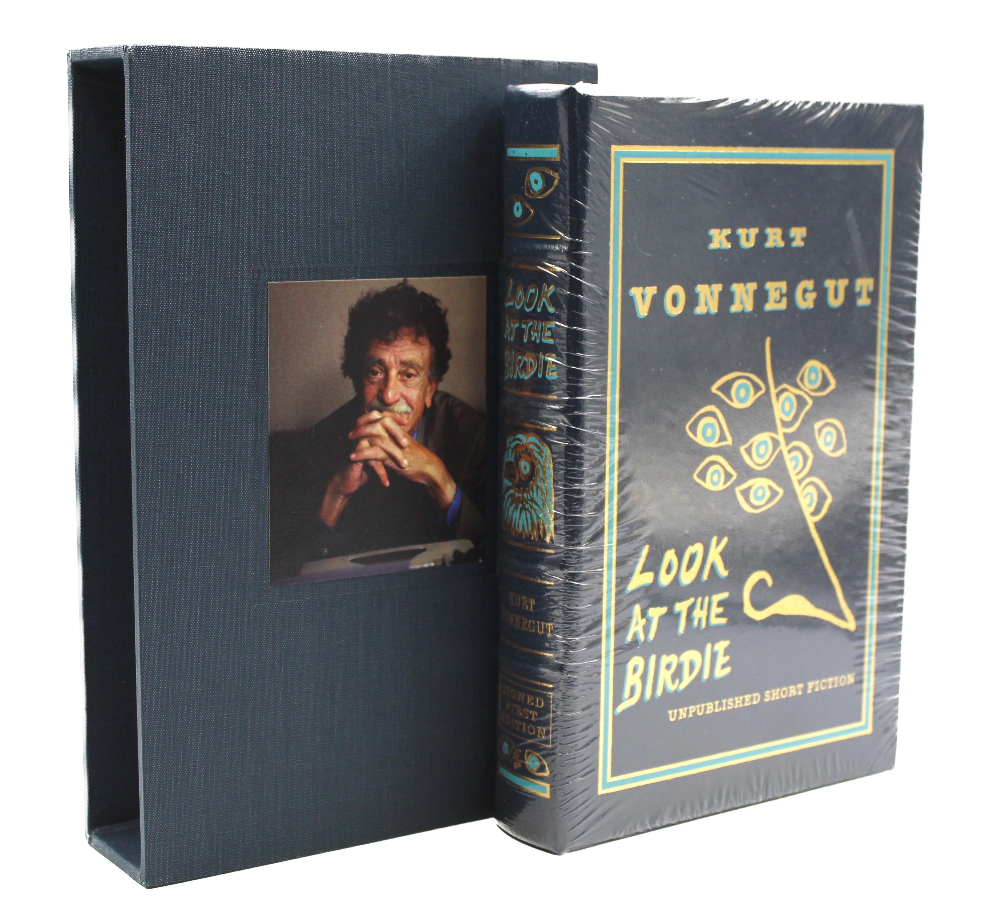 Look At The Birdie, Signed by Kurt Vonnegut, Easton Press Limited Edition, 2009 In Excellent Condition For Sale In Colorado Springs, CO