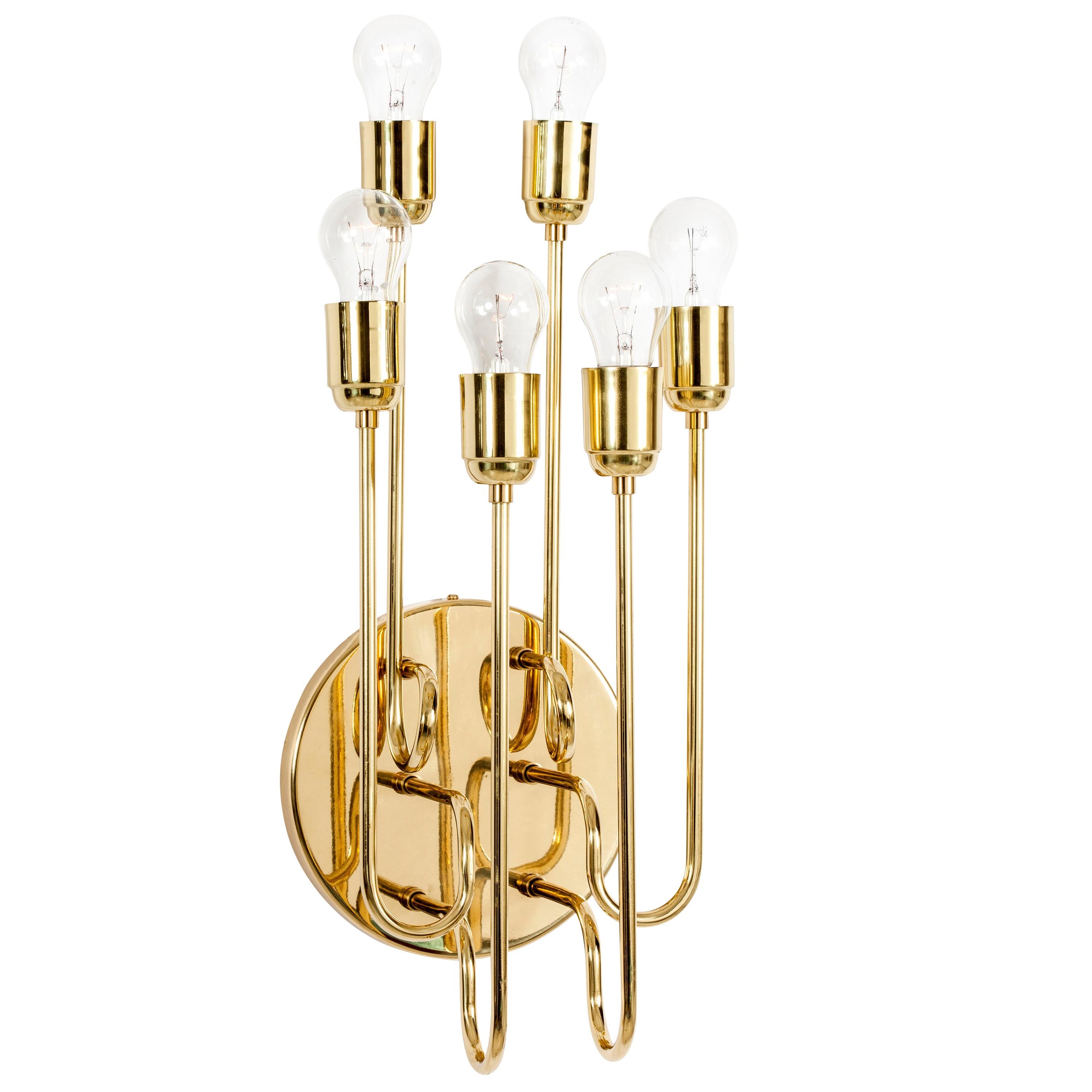 Lampe Look Up, applique, éclairage métallique moderne du milieu du siècle dernier, lampe murale