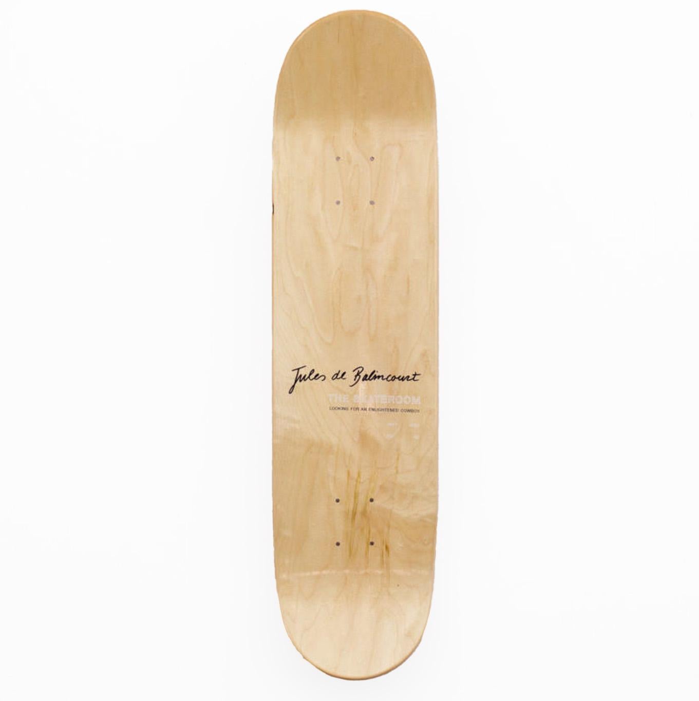 Looking For Enlightened Cowboy Skateboard Deck von Jules de Balincourt (Belgisch) im Angebot