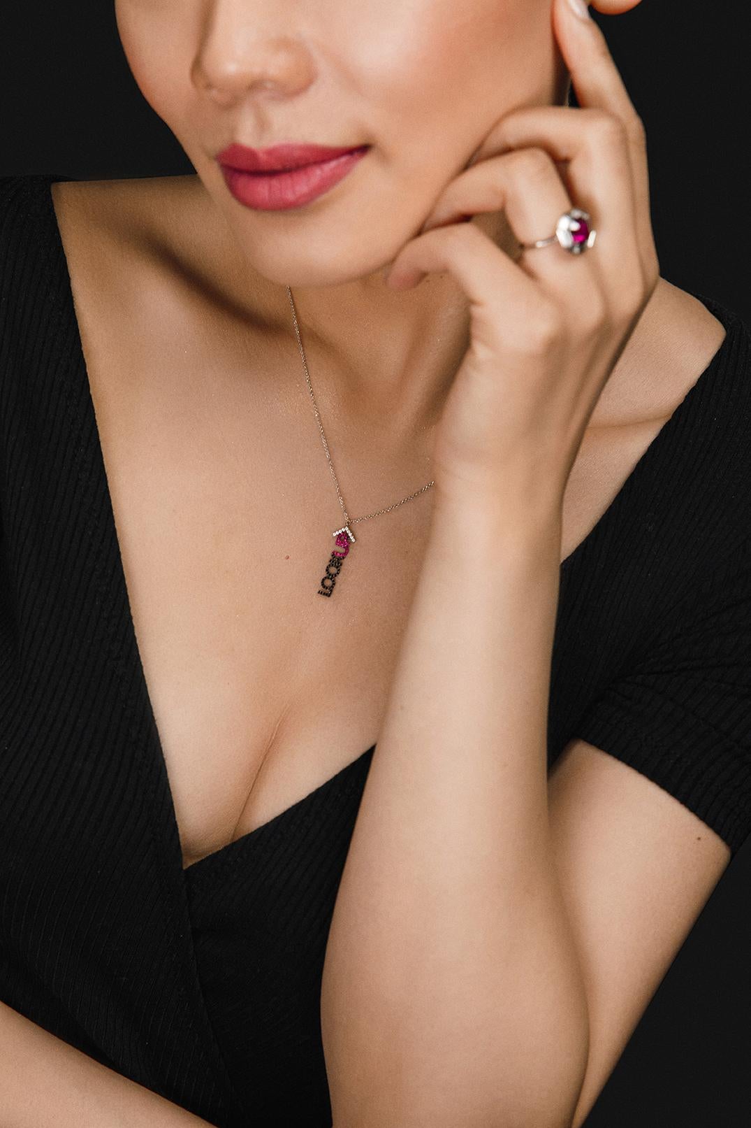 Ciondolo Micro-Pave 