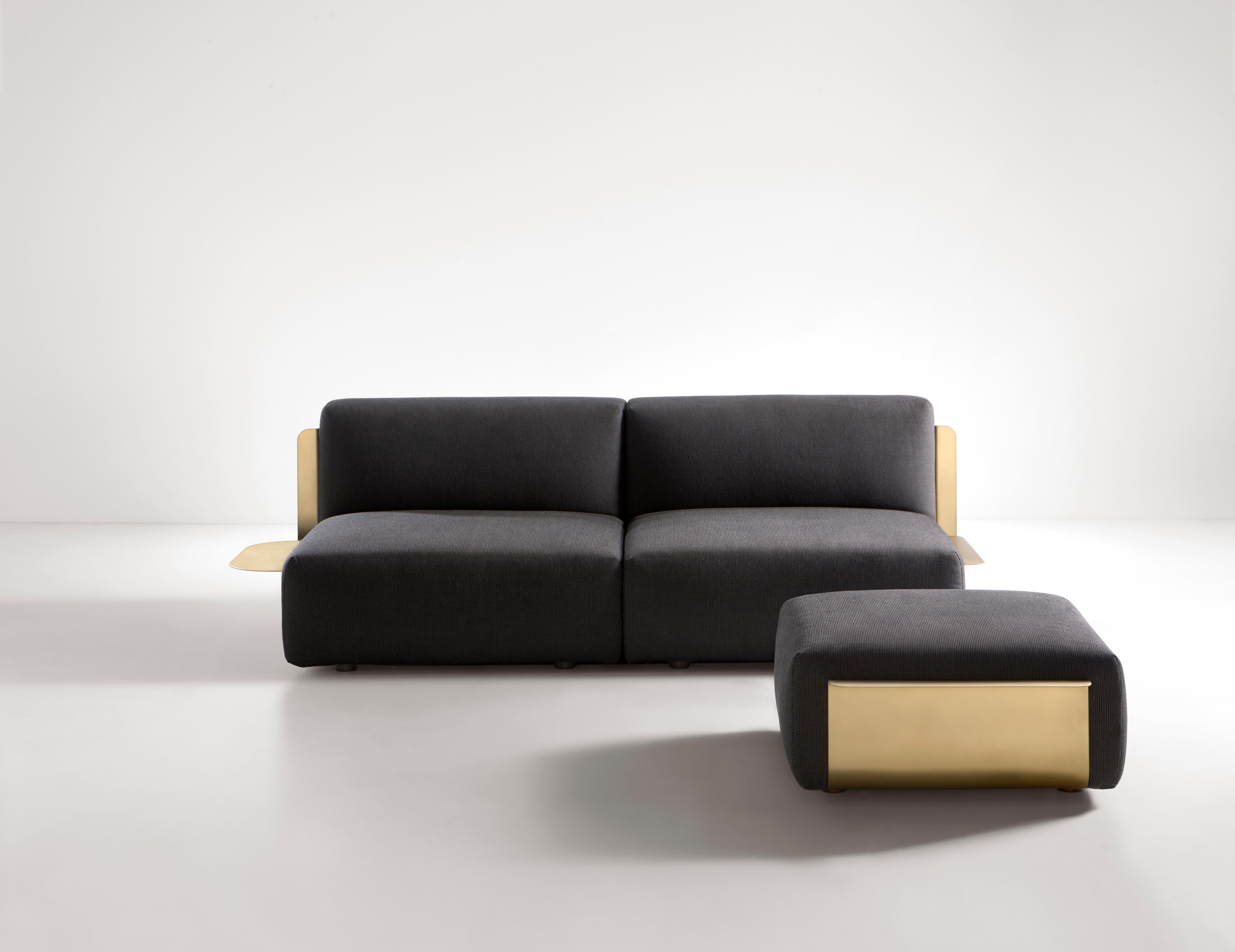 Postmoderne Pouf Loom par De Castelli en vente