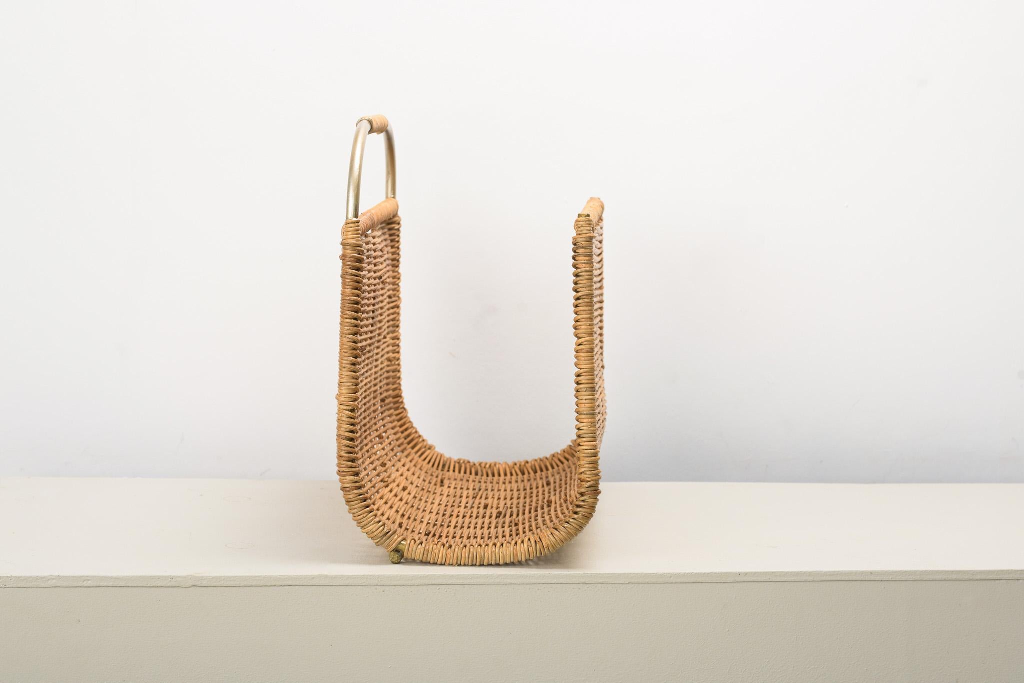 Portariviste in rattan Loom in vendita 1