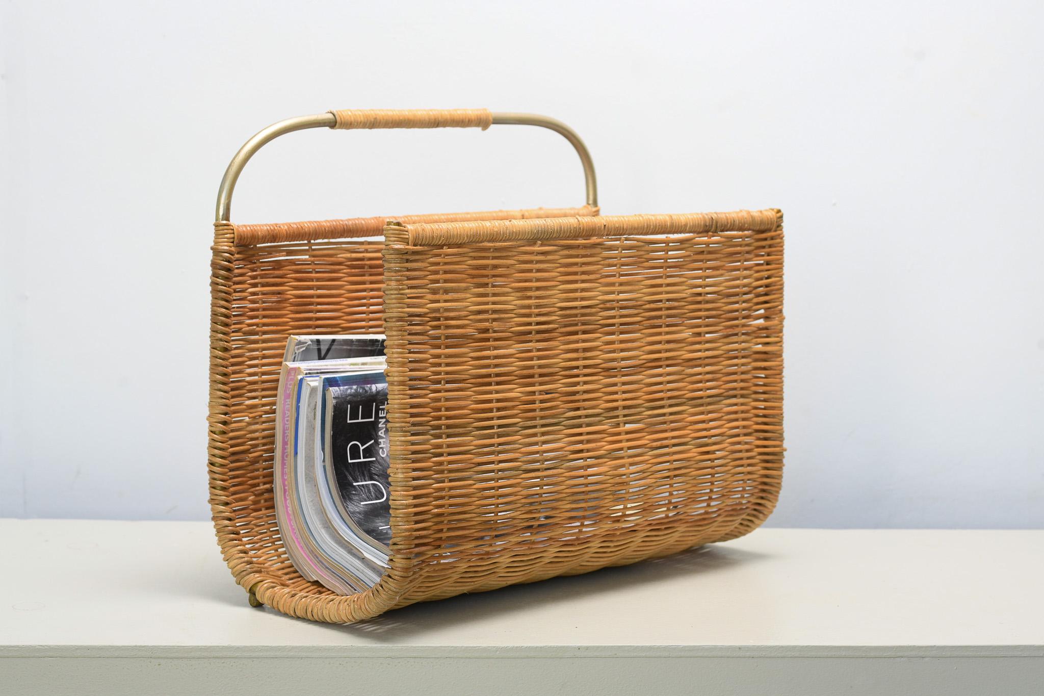 Portariviste in rattan Loom in vendita 2