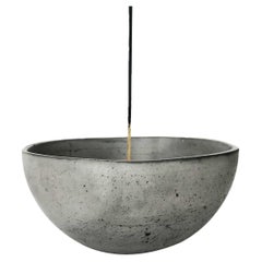 Loona Grey Concrete Bowl Stick Incense Holder