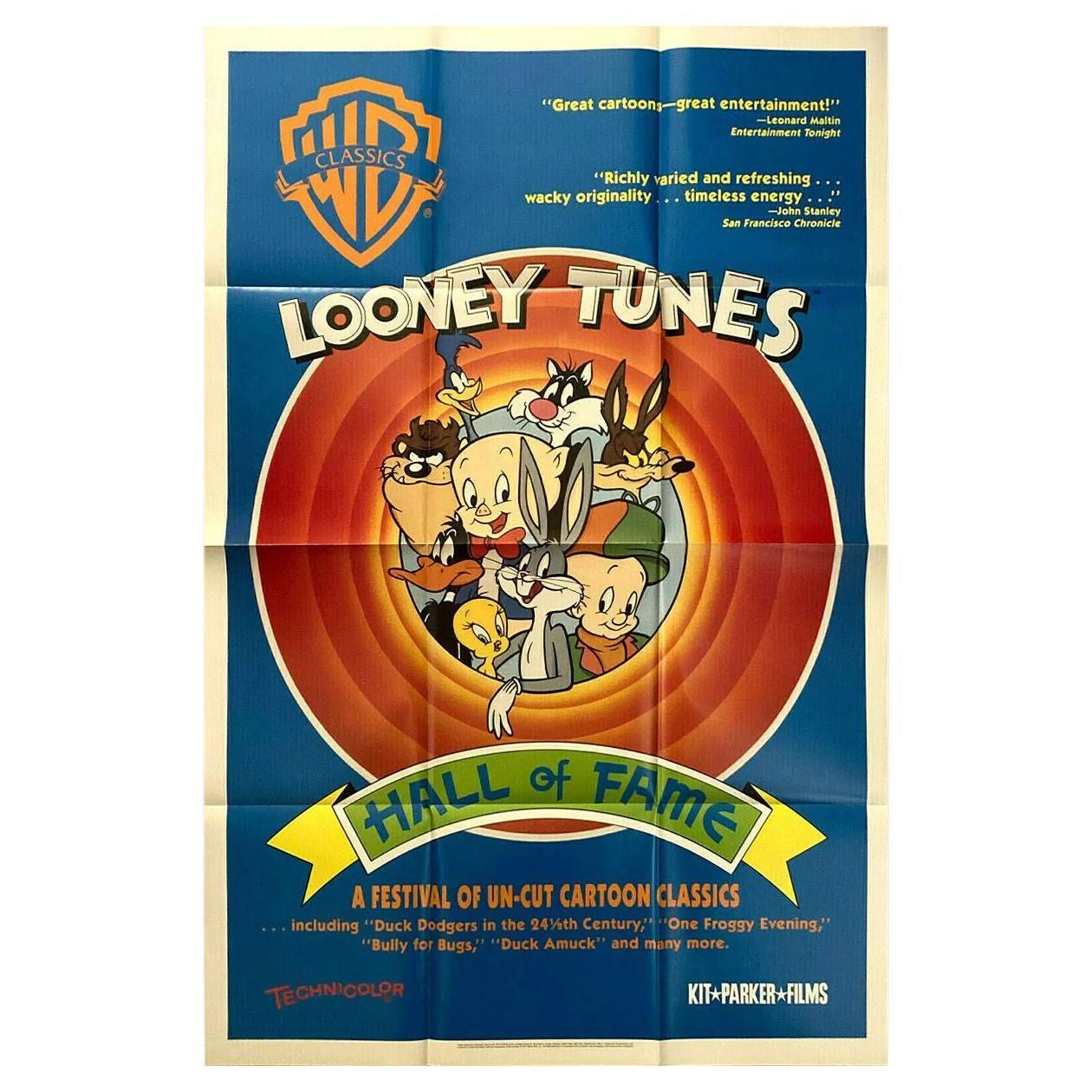 Looney Tunes Hall of Fame, Unframed Poster, 1991 For Sale
