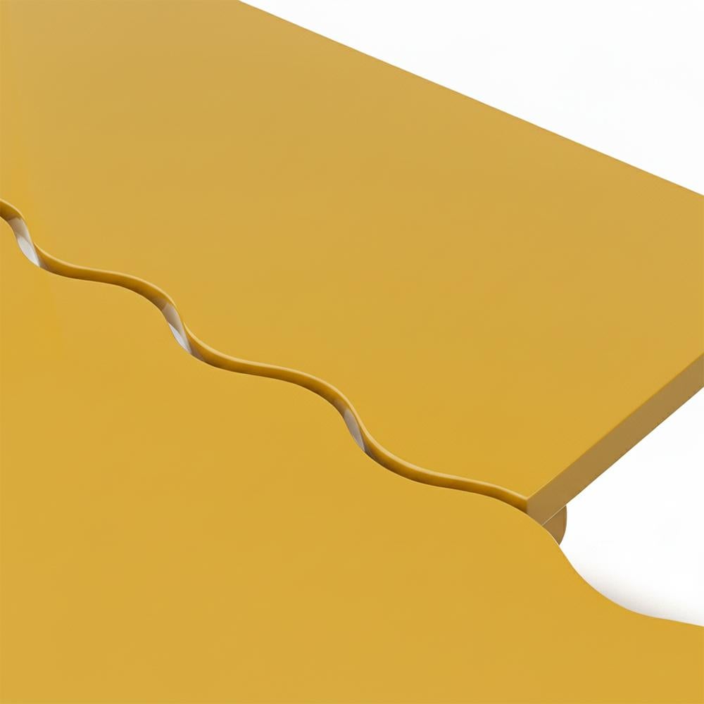 Modern Loonga Center Table RAL 1005 - By Gonçalo Campos For Sale