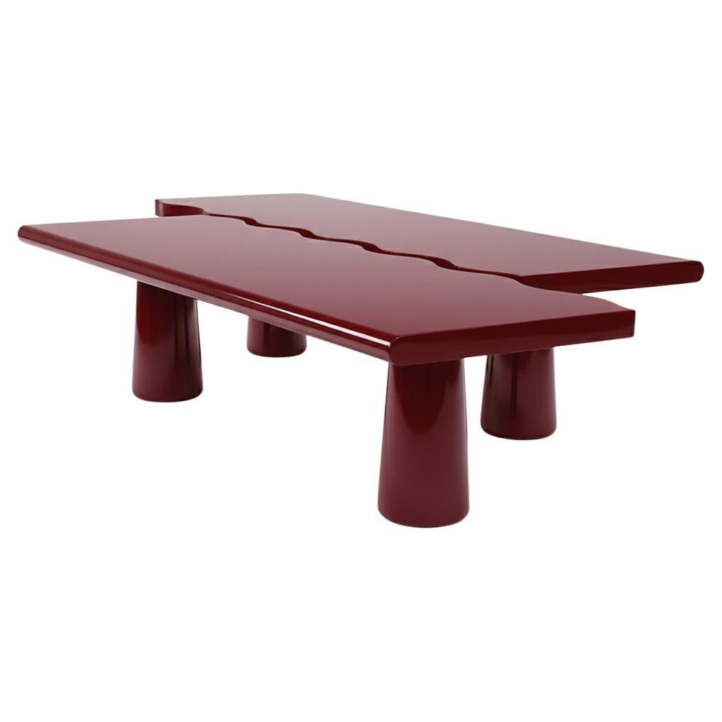 Loonga Center Table RAL 3005 - By Gonçalo Campos