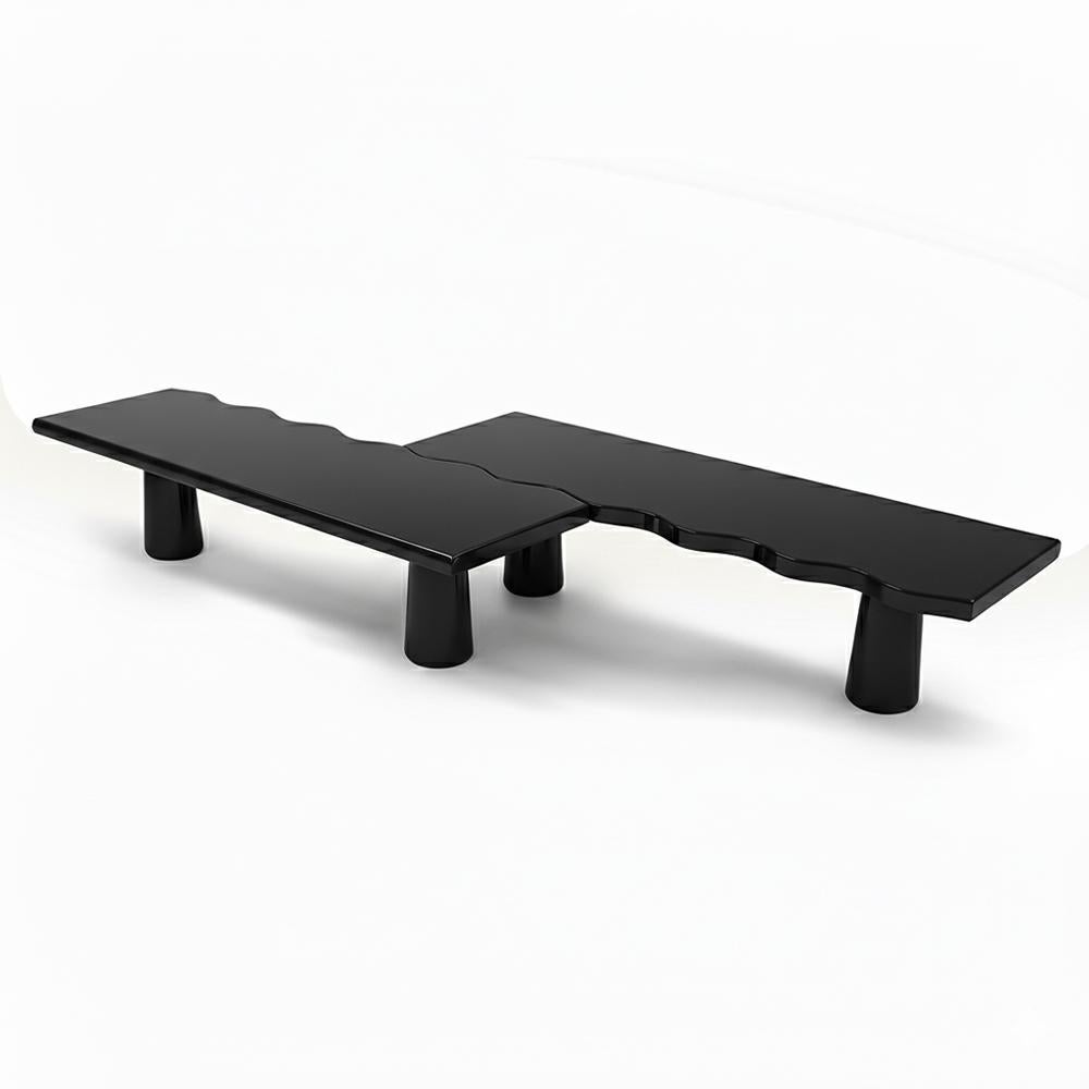 Portuguese Loonga Center Table RAL 9005 - By Gonçalo Campos For Sale