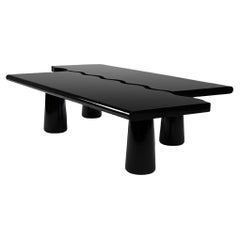 Mesa central Loonga RAL 9005 - Por Gonçalo Campos