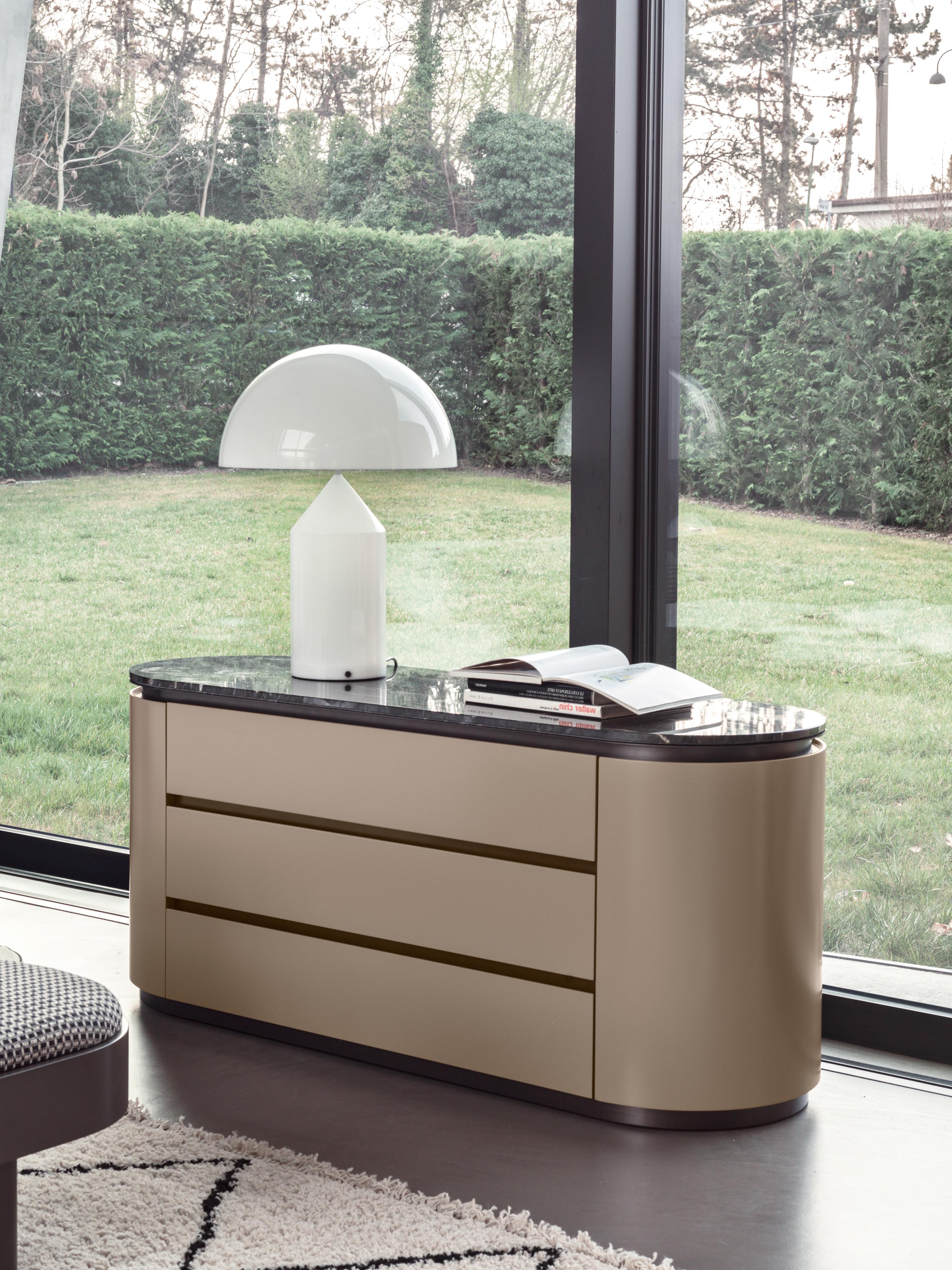 Italian Loop 5057 Chest of Drawers by Redeco For Sale