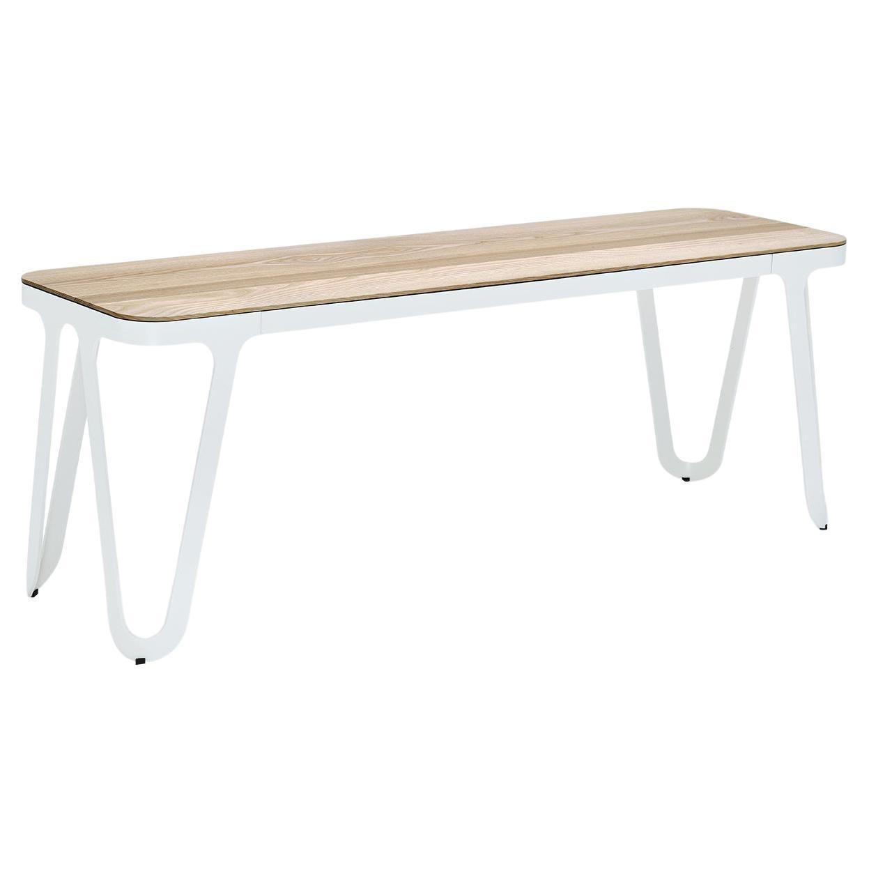 Loop Bench 120 aus Nussbaumholz von Sebastian Scherer