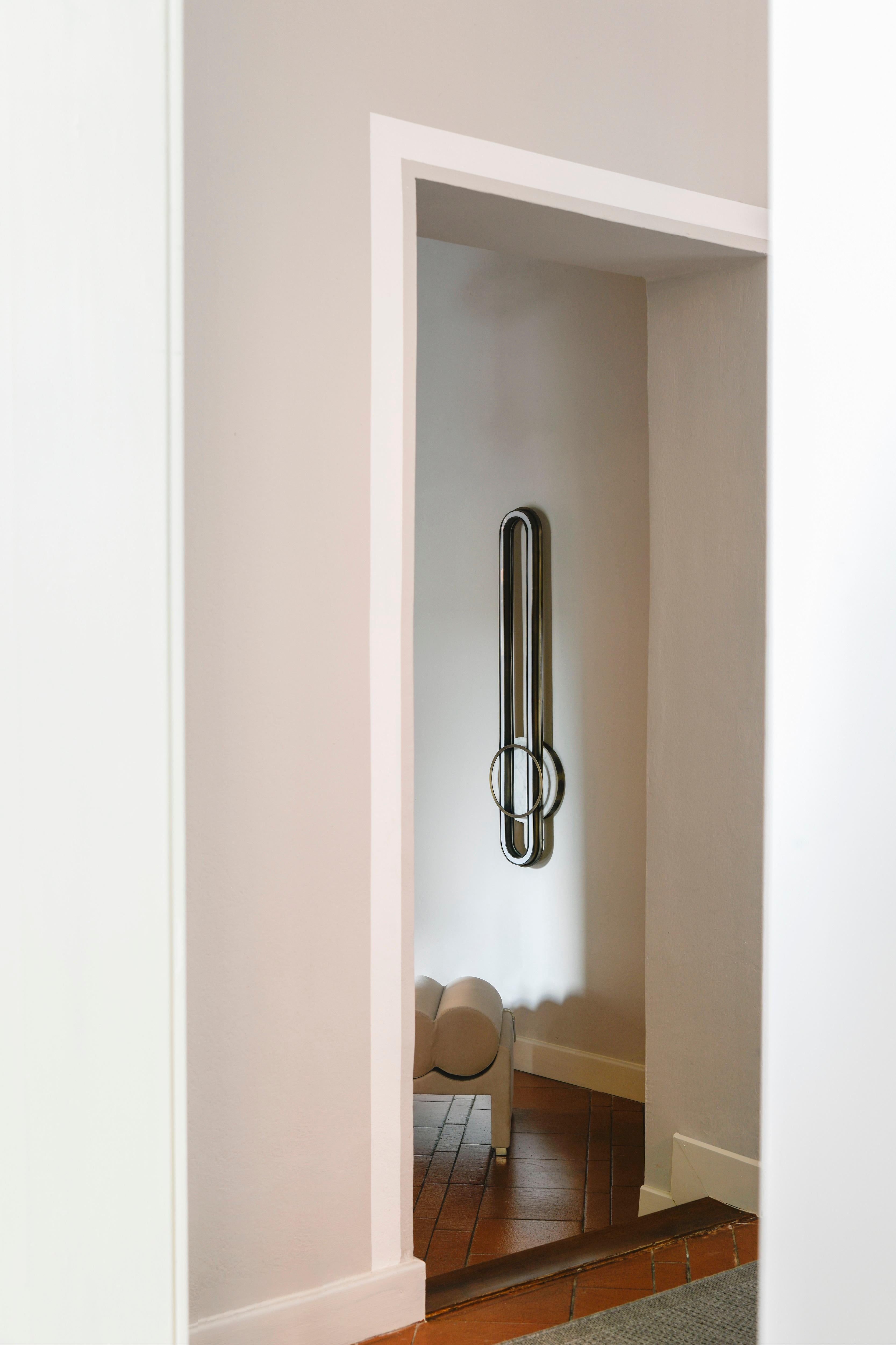 Lámpara de Pared Loop Bianco Mármol de Carrara by Dalmoto en venta 1