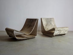 Loop Chairs by Willy Guhl for Eternit, 2uts