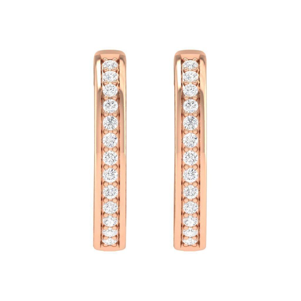 Metal : 18K Rose Gold

Width – 3.8mm

Diameter – 23.01mm

Est. Carat Weight – 1.026ct

Natural Diamond VS1 clarity

Officially Hallmarked at the Assay Office, UK. This item is Made to Order.
