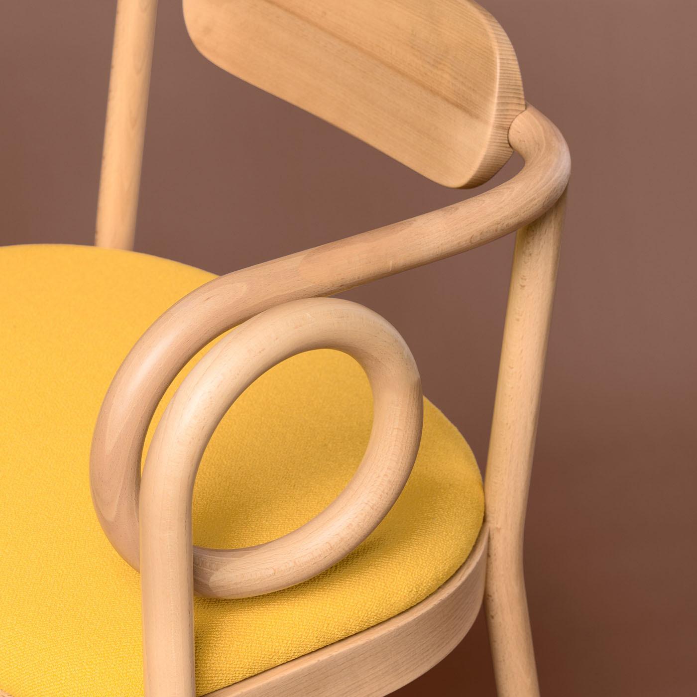 Italian Loop Dining Chair by India Mahdavi For Sale