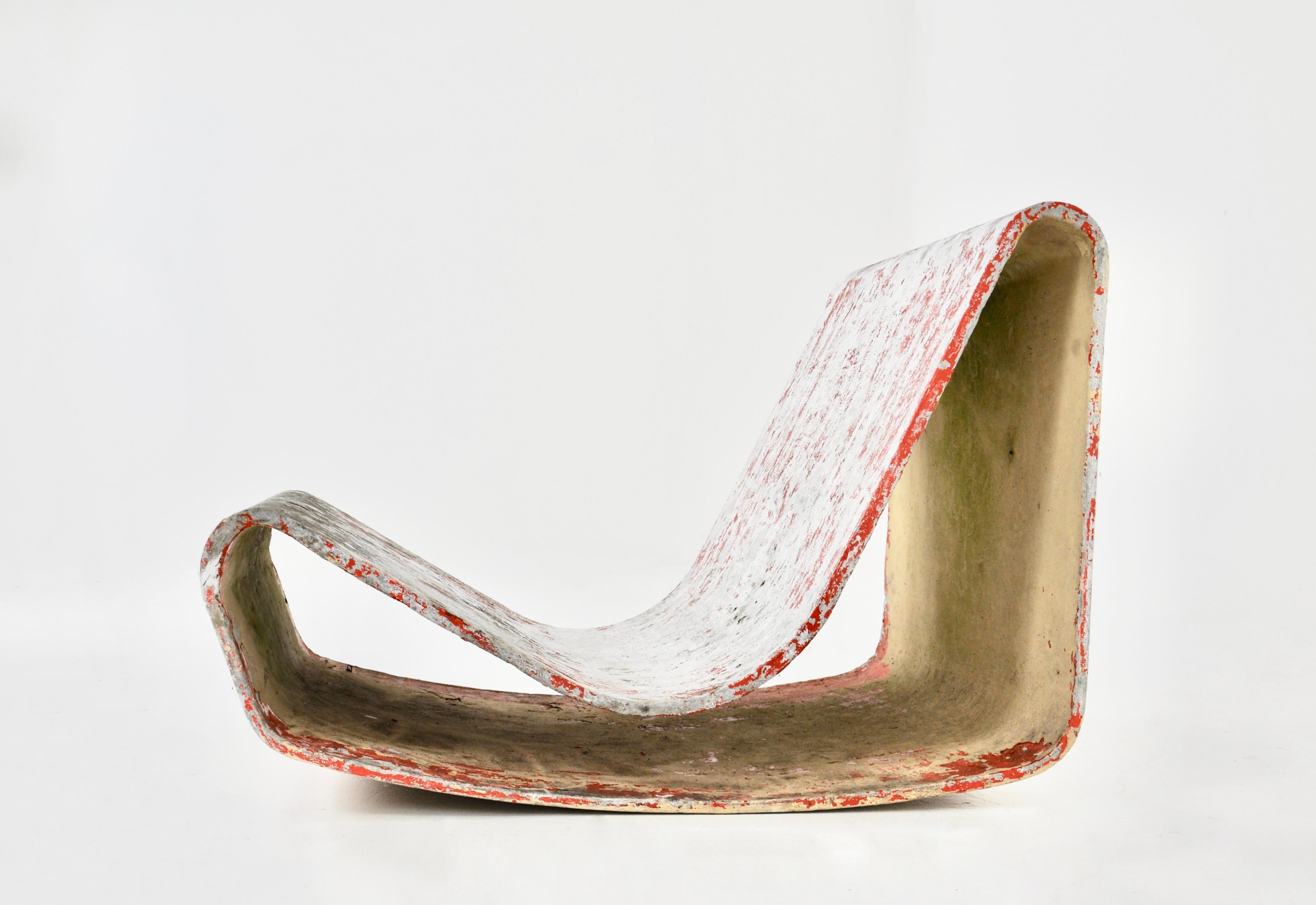 Loungesessel „Loop“ von Willy Guhl, 1950er-Jahre (Beton) im Angebot