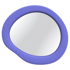 Specchio Looping di Formiing, viola acciaio