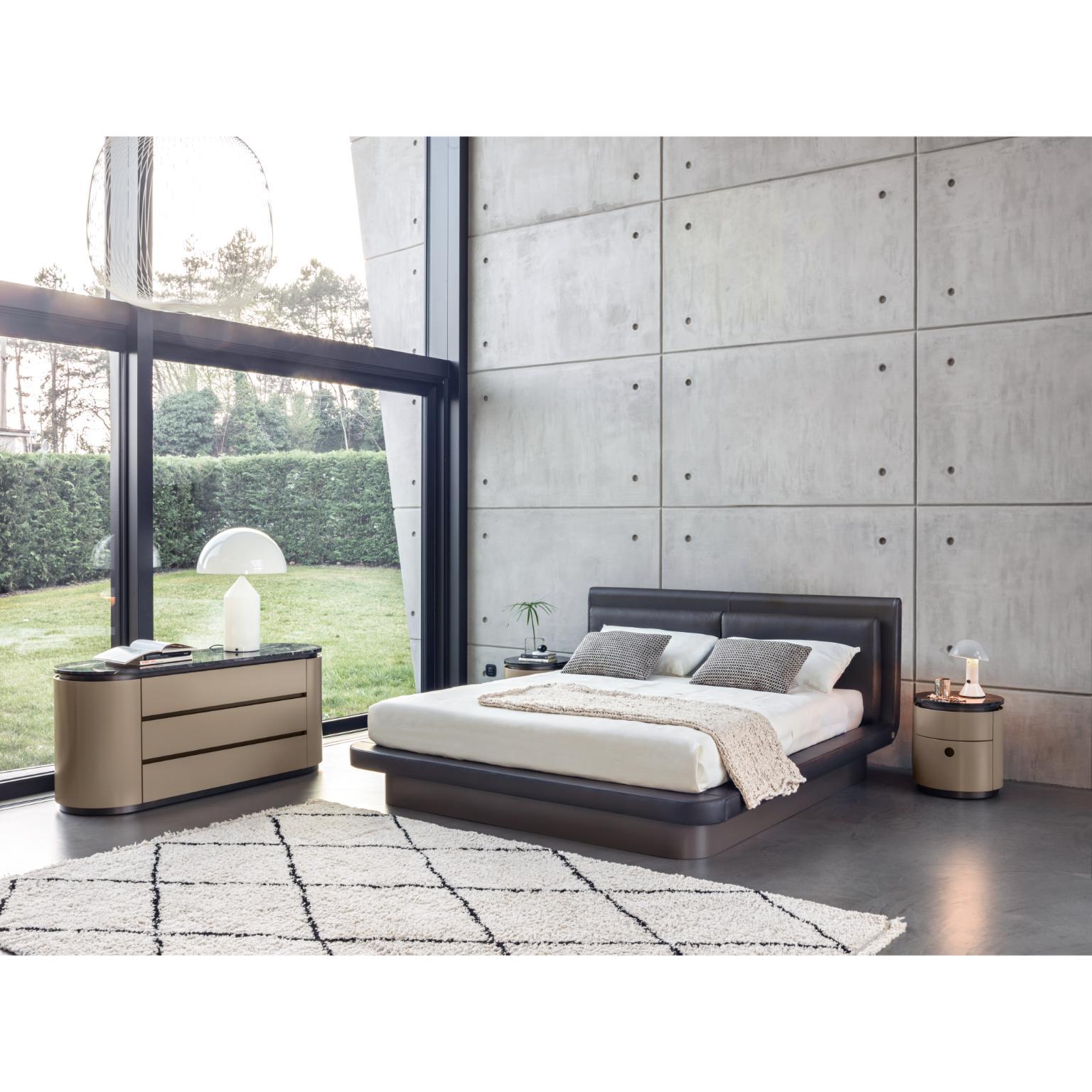 Post-Modern Loop Night Table by Redeco For Sale