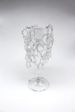 Loop Series Chain 02 in Borosilicate Glass by Studio-Chacha