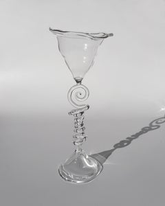 Loop Series Coil Stemmed Glass in Borosilicate Glass by Studio-Chacha
