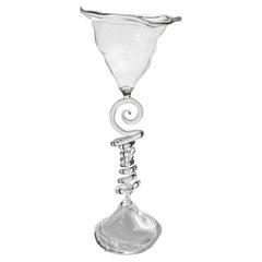 Loop Series Coil Stemmed Glass in Borosilicate Glass by Studio-Chacha