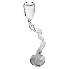 Loop Series Stream 2 Candle Holder in Borosilicate Glass by Studio-Chacha