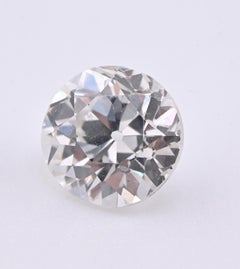 Loose Antique Diamond 0.85 Carat Old European Cut H Color SI1 Clarity GIA Cert.
