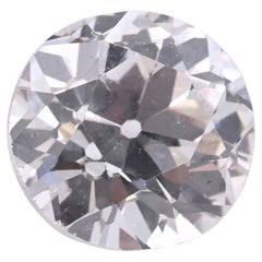 Loose Antique Diamond 0.85 Carat Old European Cut H Color SI1 Clarity GIA Cert.