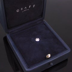 Loose Brilliant Cut Diamond in Its Box Signed Graff