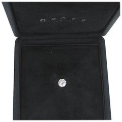 Loose Brilliant Cut Diamond in Its Box Signed Graff