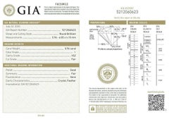 Loose Diamond, 0.96ct, GIA Certified, Round Brilliant Cut